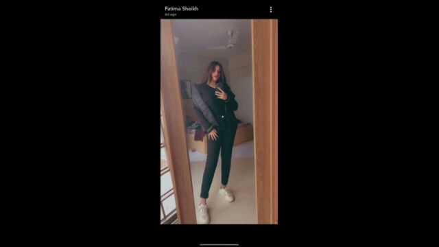 Hot muslim teen showing big round boobies to bf