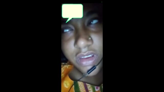 Village girl at night on video call shows nude body nude sex video