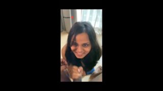 Hot indian lover blowjob