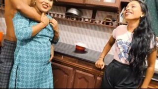 Desi Couples Swap wifes 4some Party