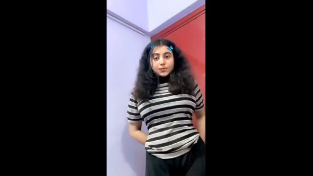 Beautiful girl stripping tops and showing milky boobs stripping sex video
