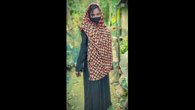 Hijab dehati girl showing ass and village sex fun