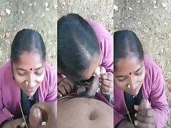 Desi sexy aunty sucking
