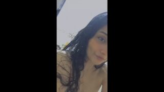White ass Indian girl nude and wet viral show