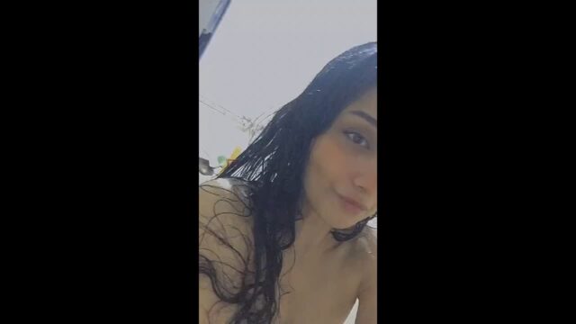 White ass Indian girl nude and wet viral show white sex video