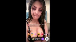 Half Girlfriend Full Nude Show on Tango Live With Full face