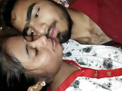 Desi Lovers Smooching Boobs Pressing in Private Restaurant