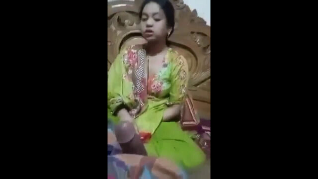 Desi Wife Sock Her Husbands Cock husbands sex video
