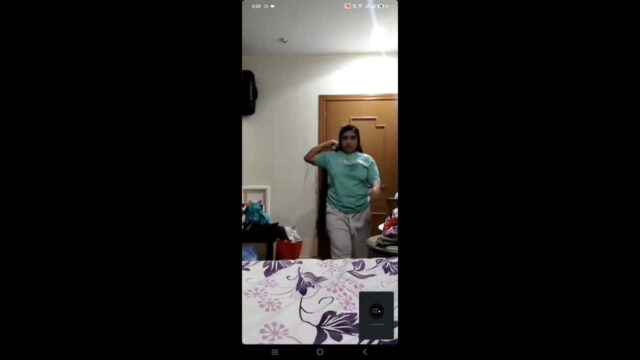 Cute girlfriend video call to lover shows big boobs cute sex video