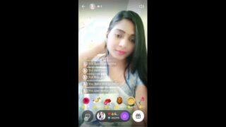 Gorgeous Looking Babe Honey Telugu in Saree Full Show 121