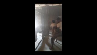 Village bhabhi sex in standing style with Devar