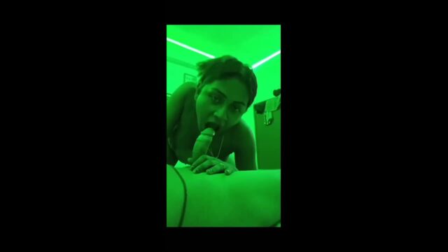 Horny lover enjoying sucking hard cock giving blowjob cock sex video