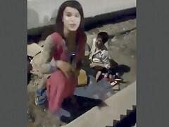 Shamale Caught Fucking her pussy With Customer
