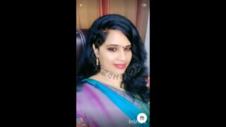 Hot Bujji Bangaram Telugu MILF Show Boobs and Clean Shaven Armpits With Face
