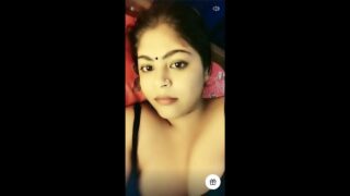 Hot Bhabhi Sona Nude Show Live and Masturbating Pussy With Full face