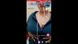 Bong Girl Rumi Tit Show on Chamet Live With Face