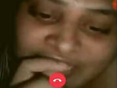 Cheating Telugu Bhabhi Showing her big Boobs to Lover New CLip