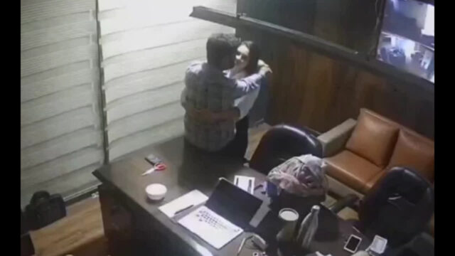 Boss with secratary office cam full video