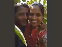 Odia Lover Outdoor Romance and Boob Sucking