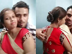 Desi young marwadi couples in romantic mood