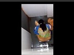 Hidden Camera Captures Women in the Bathroom