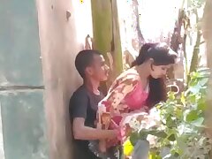 Desi collage lover fucking outside collage