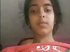 Cute girl showing body to BF