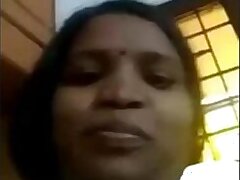 Telugu Aunty Showing her big Boobs and Pussy