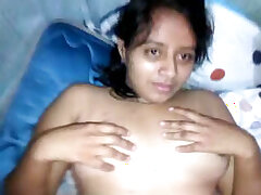 Desi Cute webcam girl sucking and fucking