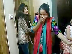 Dhaka Flat Party ,Multiple Girls Enjoy and Drink, Aunt Kissed !