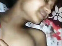 Assam girl gets pounded hard in her bedroom