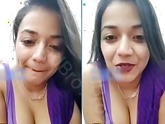 Misty Basus Striptease in a Bikini Topless Show