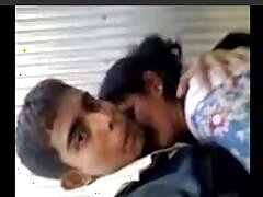 Young bihar girl with big, round breasts gets pressed and teased