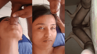 Dick Hungry Desi Girl Wakes Up To Cock In Mouth & Gets Destroyed in Hard Fuck From Behind