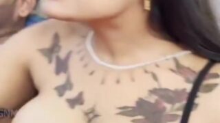 Indian sexy web series scene of bhabhi boobs sucking