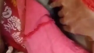 Gujarati hubby exposing wife’s hairy chut in candaulism video