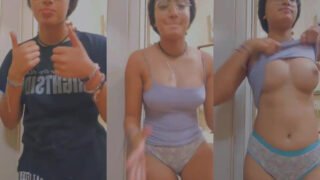 Nerdy Mumbai hostel girl showing her pussy in live call