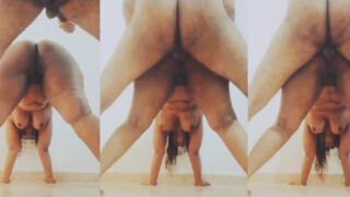 Fat thighs desi aunty banged by gym trainer
