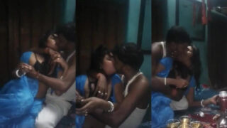 Bihari guys lips kiss and boobs pressing with randi