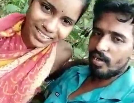Adivasi lady with hairy pussy fucking in jungle and bedroom