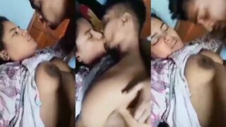 Home alone Bengali village girl passionate fucking with bf mms