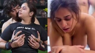 Rich mallu milf aroused by gym trainer & fucked in his room