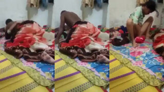 Morning thukai for young kamwali girl