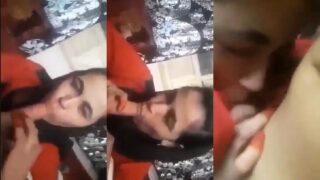 पैसे के लिए मुस्लिम कामवाली ने मालिक का लोडा मुहं में लिया