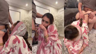 Indian Bhabhi’s Viral Porn MMS of sucking & fucking big dick