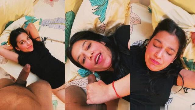 Hardcore pussy fucking porn film of a horny Indian babe