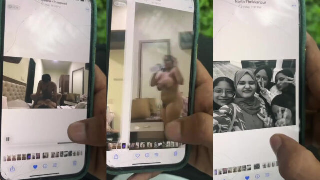 Kerala Guy watches his & Mallu Aunty’s sex reel recordings