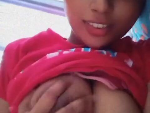 Naked Indian girl big boobs selfie