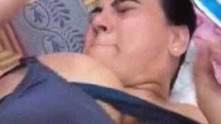 Housewife punjabi aunty banged with oiled up cock