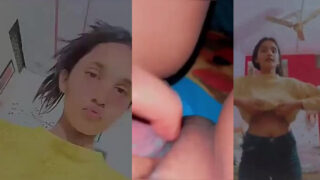 चुचों से खेल के चूत में ऊँगली करती देसी लड़की का बीएफ